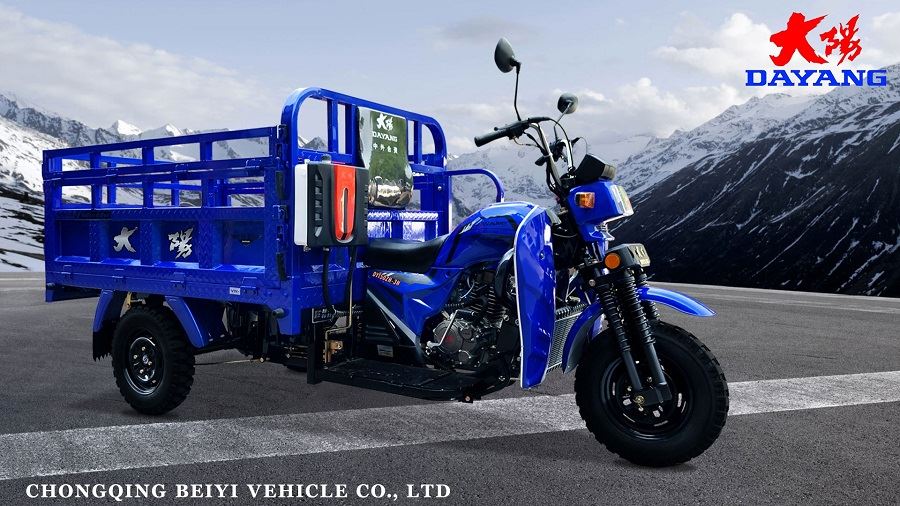 Brand new well 150cc zongshen petrol cargo tricycles